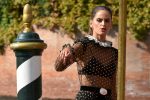 Izabel Goulart Sexy Sheer Dress