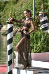 Izabel Goulart Sexy Sheer Dress