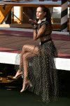 Izabel Goulart Sexy Sheer Dress
