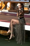 Izabel Goulart Sexy Sheer Dress