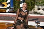 Izabel Goulart Sexy Sheer Dress