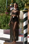 Izabel Goulart Sexy Sheer Dress
