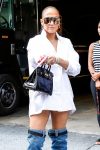 Jennifer Lopez Sexy Boots In Nyc