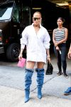 Jennifer Lopez Sexy Boots In Nyc