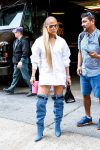 Jennifer Lopez Sexy Boots In Nyc