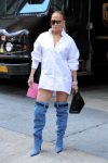 Jennifer Lopez Sexy Boots In Nyc