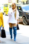 Jennifer Lopez Sexy Boots In Nyc