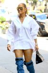 Jennifer Lopez Sexy Boots In Nyc