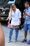 Jennifer Lopez Sexy Boots In Nyc