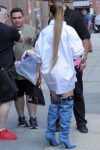 Jennifer Lopez Sexy Boots In Nyc