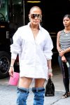 Jennifer Lopez Sexy Boots In Nyc