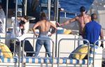 Jennifer Lopez Swimsuit On Yacht