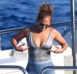 Jennifer Lopez Swimsuit On Yacht