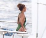 Jennifer Lopez Swimsuit On Yacht
