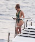 Jennifer Lopez Swimsuit On Yacht