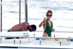 Jennifer Lopez Swimsuit On Yacht