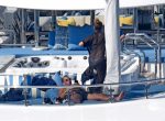 Jennifer Lopez In Bikini On Yacht In Positano
