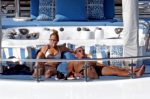 Jennifer Lopez In Bikini On Yacht In Positano
