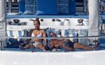 Jennifer Lopez In Bikini On Yacht In Positano