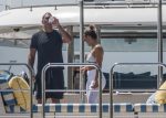 Jennifer Lopez In Bikini On Yacht In Positano