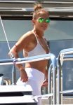 Jennifer Lopez In Bikini On Yacht In Positano