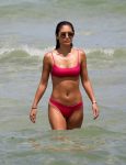 Jocelyn Chew Bikini On Beach In Miami