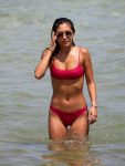 Jocelyn Chew Bikini On Beach In Miami