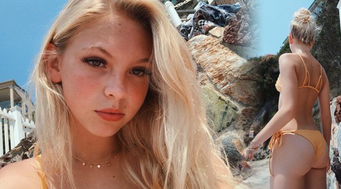 Jordyn Jones Sexy Ass In Bikini