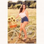 Kelly Brook Denim Shorts