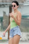 Kendall Jenner Sexy Ass In Swimsuit In Mexico