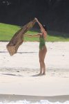 Kendall Jenner Sexy Ass In Swimsuit In Mexico