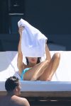 Kendall Jenner In Sexy Blue Bikini In Puerto Vallarta