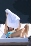 Kendall Jenner In Sexy Blue Bikini In Puerto Vallarta