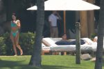 Kendall Jenner In Sexy Blue Bikini In Puerto Vallarta