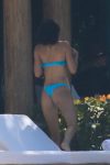 Kendall Jenner In Sexy Blue Bikini In Puerto Vallarta