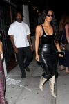 Kim Kardashian Big Cleavage In Beverly Hills