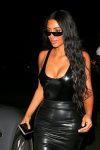 Kim Kardashian Big Cleavage In Beverly Hills