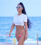 Kim Kardashian G String Bikini Photoshoot