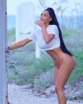 Kim Kardashian G String Bikini Photoshoot