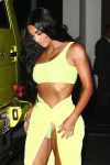 Kim Kardashian Having Wardrobe Malfunction Exposing Panties ()