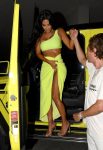 Kim Kardashian Having Wardrobe Malfunction Exposing Panties ()