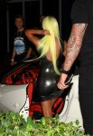 Kim Kardashian New Green Hair