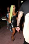 Kim Kardashian New Green Hair