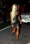 Kim Kardashian New Green Hair