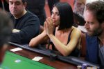 Kim Kardashian Sexy Cleavage At Poker Tournament In La