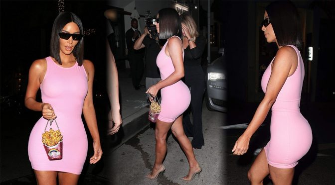 Kim Kardashian – Candids in Beverly Hills