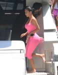 Kim Kardashian And Larsa Pippen On Yacht In Miami