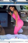 Kim Kardashian And Larsa Pippen On Yacht In Miami