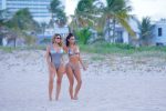 Kim Kardashian In Tiny Silver Bikini