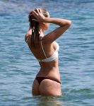 Kimberley Garner Bikini On Beach In Mykonos